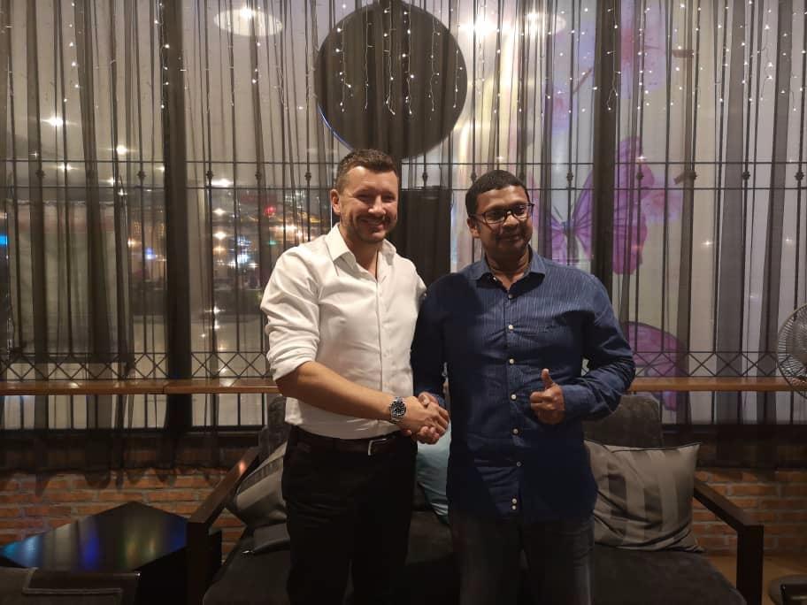 Apelby CSO Emil Kovac and TIME Head of Wholesale Ganesh John